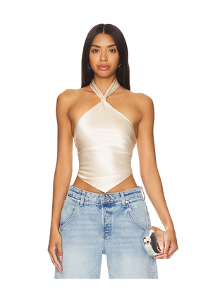 retrofete Jamie Top in Cream. Size S. Also in L, XL.