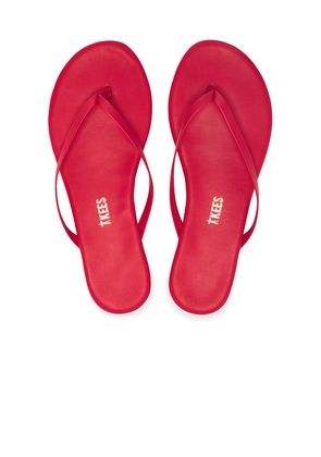 TKEES Solids Flip Flop in Red. Size 10. Also in 6, 7, 8, 9.