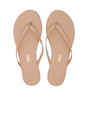TKEES Lily Foundations Matte Flip Flop in Nude. Size 10. Also in 11, 5, 6, 8, 9.