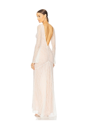 Stone Cold Fox x REVOLVE Luna Gown in White. Size S. Also in M, XL.