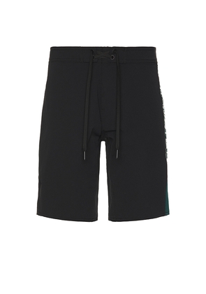 Rivvia Projects Stereo 18 Swim Trunk in Black. Size 34. Also in 32.