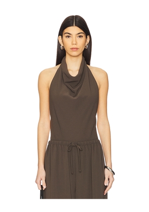Ronny Kobo Sheena Bodysuit in Brown. Size M. Also in XS.