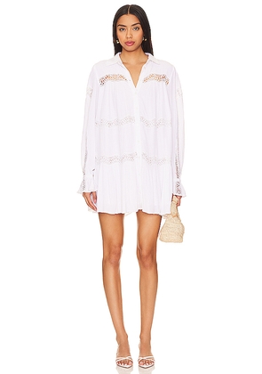 Tularosa Stacey Mini Dress in White. Size S. Also in M.