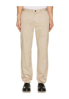 Theory Cotton Twill Zaine Pant in Beige. Size 34. Also in 38.