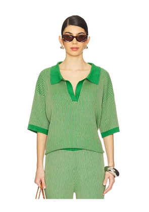 Sancia The Serin Knit Top in Green. Size S. Also in M.