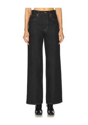 SLVRLAKE Grace Wide Leg Jeans in Black. Size 25. Also in 30, 32.