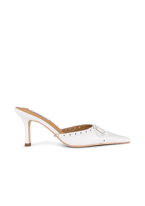 Tony Bianco Scooter Heel in White. Size 5.5. Also in 10, 6.5, 7, 7.5, 8.5, 9, 9.5.