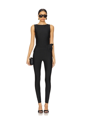 Ronny Kobo x REVOLVE Charlie Catsuit in Black. Size M. Also in L, XL.