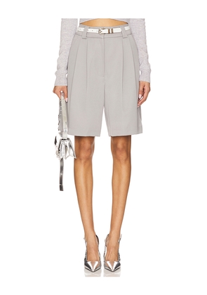 superdown Evelina Shorts in Light Grey. Size M. Also in XS, XXS, S, L, XL.