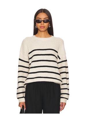 Sanctuary Warmer Days Crew Sweater in Cream. Size XL. Also in XXS, XS, S.
