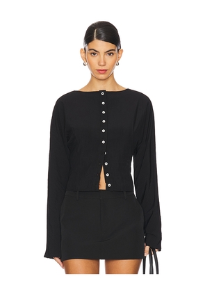 The Line by K Zhade Top in Black. Size M. Also in S, XS.