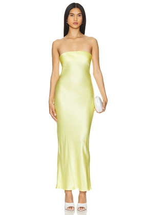 SNDYS x REVOLVE Angel Strapless Midi Dress in Yellow. Size XL. Also in XXL.