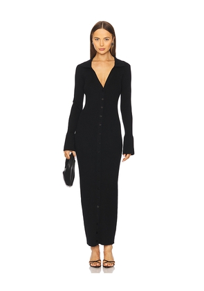 SNDYS Carol Maxi Dress in Black. Size S. Also in L, M, XL, XS.