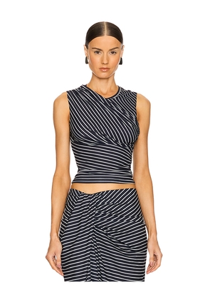 Ronny Kobo Cate Top in Navy. Size S. Also in L.