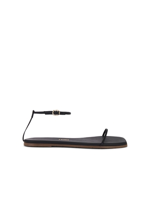 TKEES Square Toe Twiggy Sandal in Black. Size 10. Also in 7, 8, 9.