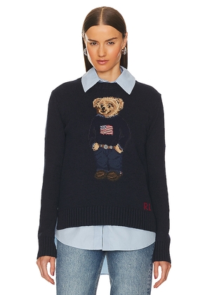 Polo Ralph Lauren Bear Pullover in Navy. Size L. Also in M, S, XL, XS, XXS.