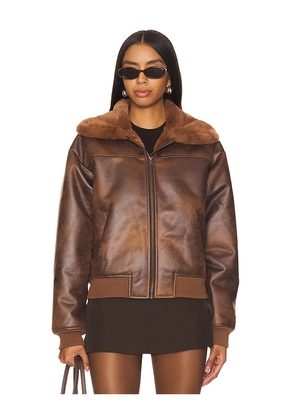 Tularosa Tanya Jacket in Brown. Size M. Also in L, S, XL, XS, XXS.