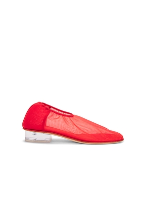 Studio Amelia Vestige Ballet Flat in Red. Size 36. Also in 40.