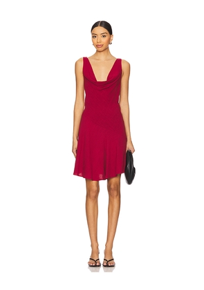 SOVERE Bella Mini Dress in Red. Size M. Also in S.