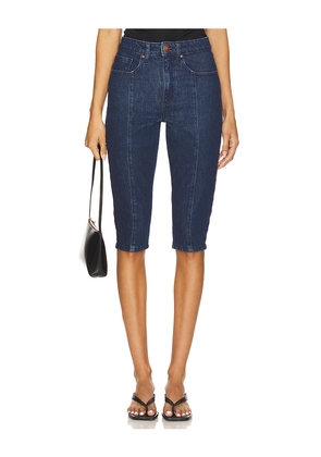 Seventy + Mochi Cali Capri in Blue. Size 25. Also in 26, 24.