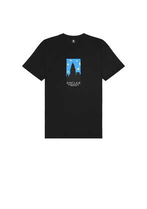 Sinclair Global Modern Art Tee in Black. Size S. Also in L, XL/1X.