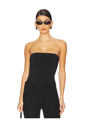Show Me Your Mumu Tube Bodysuit in Black. Size M. Also in S, XS, L, XL.