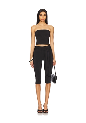 superdown Asher Capri Set in Black. Size M. Also in S, XXS.