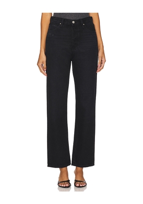 PAIGE Sawyer Straight Jeans in Black. Size 26. Also in 23, 25, 34.