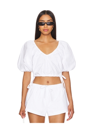 Tularosa Donna Top in White. Size M. Also in L, XS.