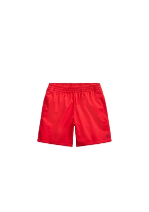 Polo Ralph Lauren Kids Stretch Chino Pull-On Short in Red. Size 4. Also in 2, 3, 6.