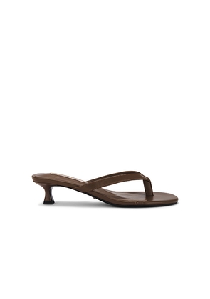 Tony Bianco Pluto Sandal in Brown. Size 5. Also in 5.5, 6, 8.5.