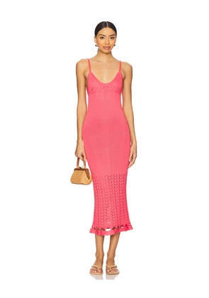 PEIXOTO Nora Knit Dress in Pink. Size M. Also in L, S, XL, XS.