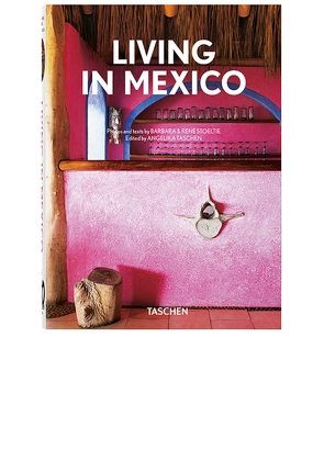 TASCHEN Living in Mexico 40th Anniversary Edition in Red.