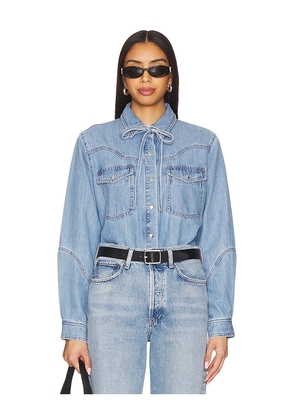 Seventy + Mochi Mia Shirt in Denim-Medium. Size S. Also in XXS.