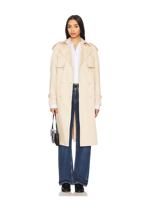 Soia & Kyo Fabiola Trench in Ivory. Size S. Also in L.