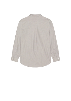 SATURDAYS NYC Regular Collar Stripe Shirt in Blue. Size S. Also in L.