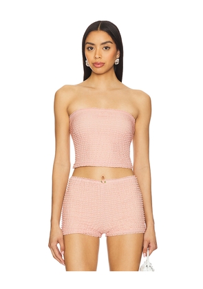 Show Me Your Mumu x REVOLVE Nicki Tube Top in Blush. Size M. Also in S, L, XL.
