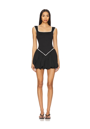 Port de Bras Bella Rib Dress in Black. Size S. Also in L.