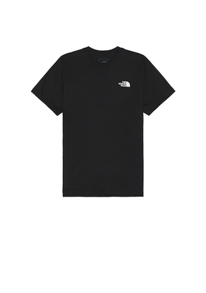 The North Face Short Sleeve Core Box NSE Tee in Black. Size M. Also in L, XL/1X, XXL/2X.
