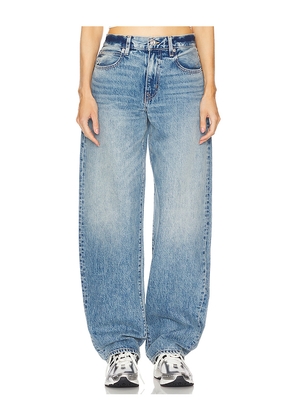 SLVRLAKE Tess Long Wide Leg Jeans in Denim-Medium. Size 25. Also in 24.