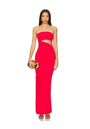 superdown Messi Maxi Dress in Red. Size M. Also in S, XL.