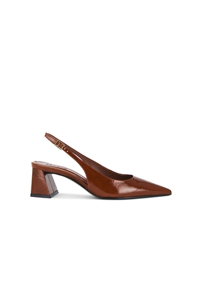Schutz Rhonda Mid Pump in Brown. Size 6. Also in 8.5.