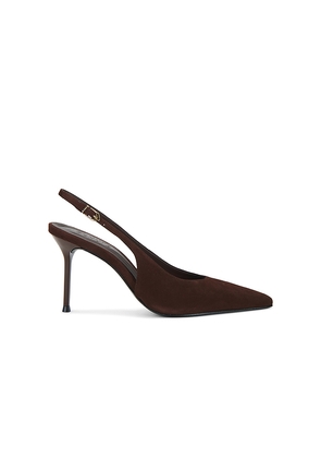Schutz Alicia Sling Pump in Brown. Size 7. Also in 7.5.