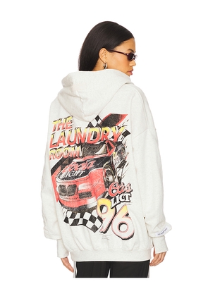 The Laundry Room 96 Coors Light Racing Hideout Hoodie in Grey. Size XS. Also in S.