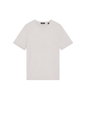 Theory Anemone Essential Tee in Grey. Size M. Also in S, L, XL/1X, XXL/2X.
