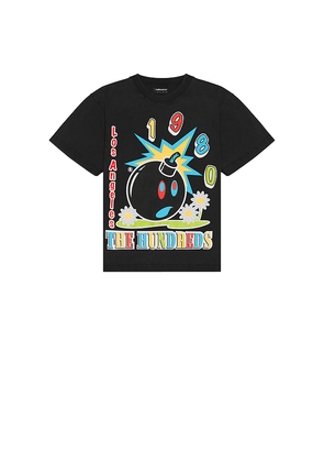 The Hundreds Santee Adam Tee in Black. Size M. Also in S, L.