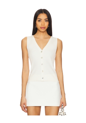 Rails Rosa Vest in Ivory. Size XL. Also in L.