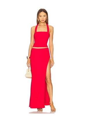 superdown Normi Skirt Set in Red. Size M. Also in L, S, XL, XS.