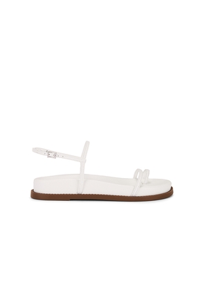 Schutz Azzy Sporty Sandal in White. Size 6. Also in 10, 8, 8.5, 9.5.