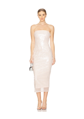 superdown Reine Maxi Dress in Pink. Size M. Also in L, S.